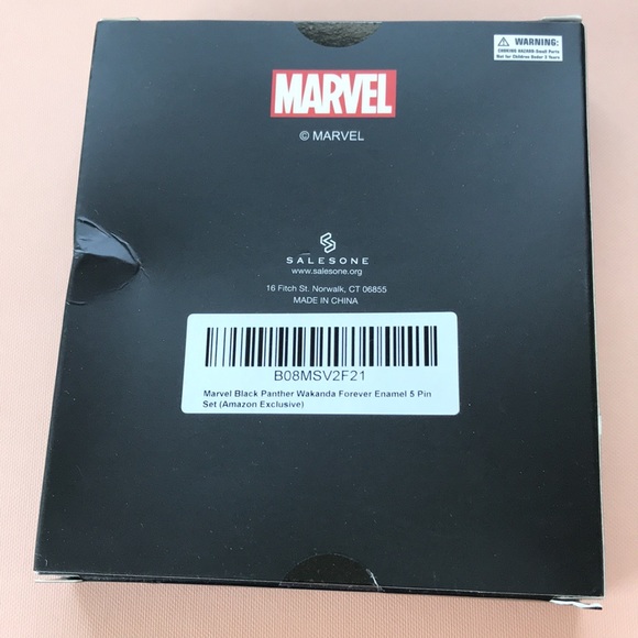 Marvel Black Panther Wakanda Forever Enamel 5 Pins - Picture 11 of 11
